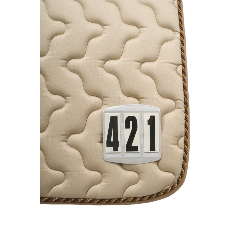 3-DIGITS STARTING BADGE, WITH VELCRO